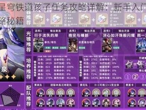 崩坏星穹铁道孩子任务攻略详解：新手入门指南与攻略秘籍