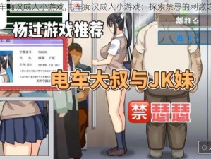 电车痴汉成人小游戏,电车痴汉成人小游戏：探索禁忌的刺激之旅