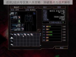 孤胆2征兵专区第八关攻略：突破难点与战术解析