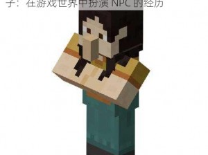 我在装npc的那些日子 我在装 NPC 的那些日子：在游戏世界中扮演 NPC 的经历