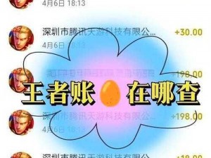 王者荣耀点卷消费明细查询攻略：轻松查看你的消费记录