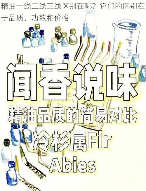 精油一线二线三线区别在哪？它们的区别在于品质、功效和价格