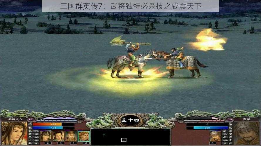 三国群英传7：武将独特必杀技之威震天下