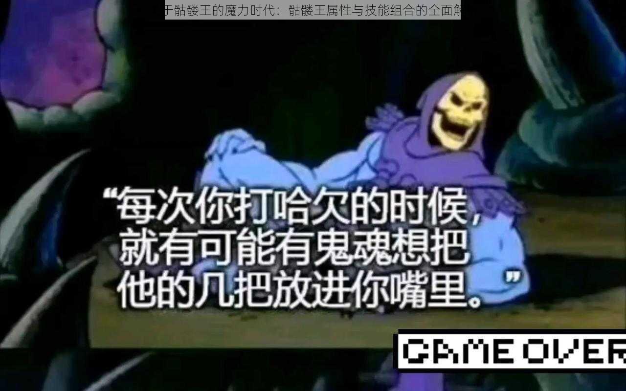 关于骷髅王的魔力时代：骷髅王属性与技能组合的全面解析