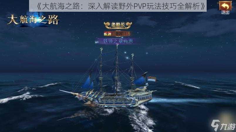 《大航海之路：深入解读野外PVP玩法技巧全解析》