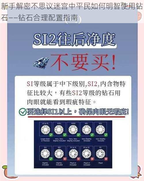 新手解密不思议迷宫中平民如何明智使用钻石——钻石合理配置指南