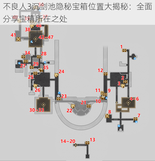 不良人3沉剑池隐秘宝箱位置大揭秘：全面分享宝箱所在之处