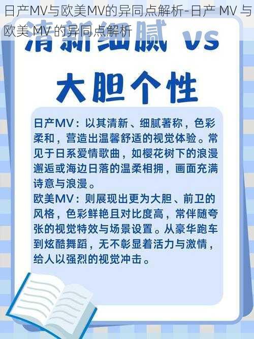 日产MV与欧美MV的异同点解析-日产 MV 与欧美 MV 的异同点解析