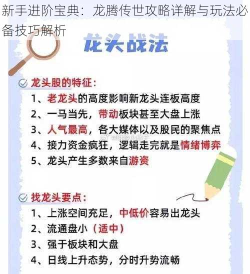 新手进阶宝典：龙腾传世攻略详解与玩法必备技巧解析