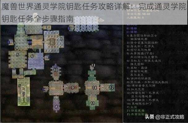 魔兽世界通灵学院钥匙任务攻略详解：完成通灵学院钥匙任务全步骤指南