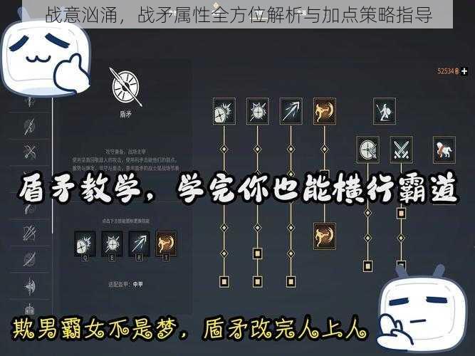 战意汹涌，战矛属性全方位解析与加点策略指导